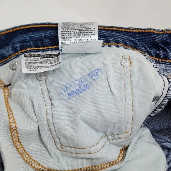 LEVI'S 511 / 505 BLUE JEANS 38X30, SLIM FIT LEVI’S FLEX